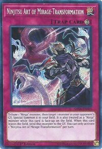 Ninjitsu Art of Mirage-Transformation [SHVA-EN015] Secret Rare | Mega City Incorporated