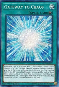 Gateway to Chaos [SHVA-EN058] Secret Rare | Mega City Incorporated