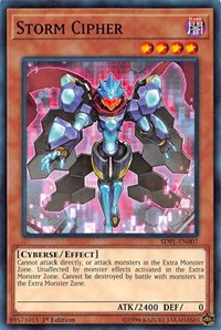 Storm Cipher [SDPL-EN007] Common | Mega City Incorporated