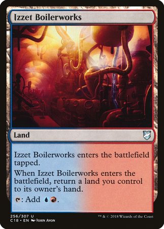 Izzet Boilerworks [Commander 2018] | Mega City Incorporated