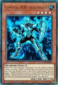 Elemental HERO Solid Soldier [CT15-EN003] Ultra Rare | Mega City Incorporated