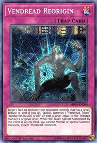 Vendread Reorigin [MP18-EN090] Secret Rare | Mega City Incorporated