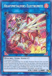 Heavymetalfoes Electrumite [MP18-EN229] Secret Rare | Mega City Incorporated