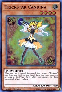 Trickstar Candina [MP18-EN037] Ultra Rare | Mega City Incorporated