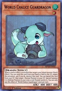 World Chalice Guardragon [MP18-EN047] Ultra Rare | Mega City Incorporated