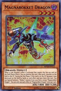 Magnarokket Dragon [MP18-EN112] Ultra Rare | Mega City Incorporated