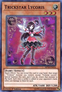 Trickstar Lycoris [MP18-EN036] Super Rare | Mega City Incorporated