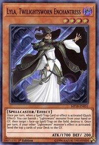 Lyla, Twilightsworn Enchantress [MP18-EN051] Super Rare | Mega City Incorporated