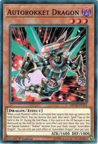 Autorokket Dragon [MP18-EN111] Super Rare | Mega City Incorporated