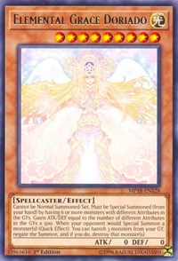 Elemental Grace Doriado [MP18-EN128] Rare | Mega City Incorporated