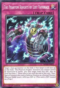 The Phantom Knights of Lost Vambrace [MP18-EN021] Common | Mega City Incorporated