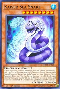 Kaiser Sea Snake [MP18-EN025] Common | Mega City Incorporated