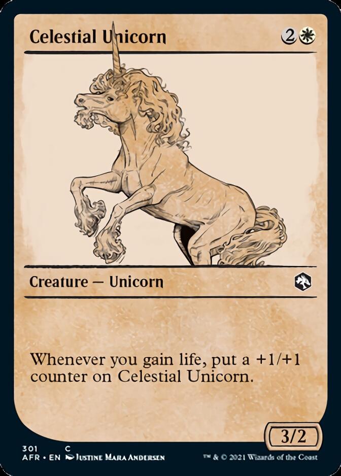 Celestial Unicorn (Showcase) [Dungeons & Dragons: Adventures in the Forgotten Realms] | Mega City Incorporated