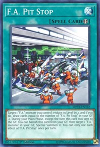 F.A. Pit Stop [MP18-EN162] Common | Mega City Incorporated