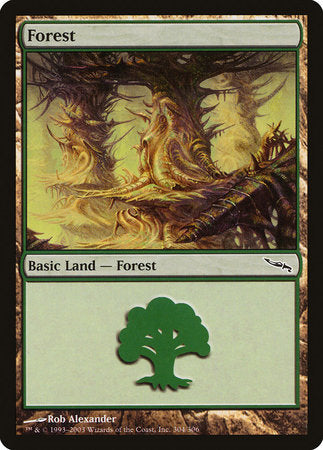 Forest (304) [Mirrodin] | Mega City Incorporated