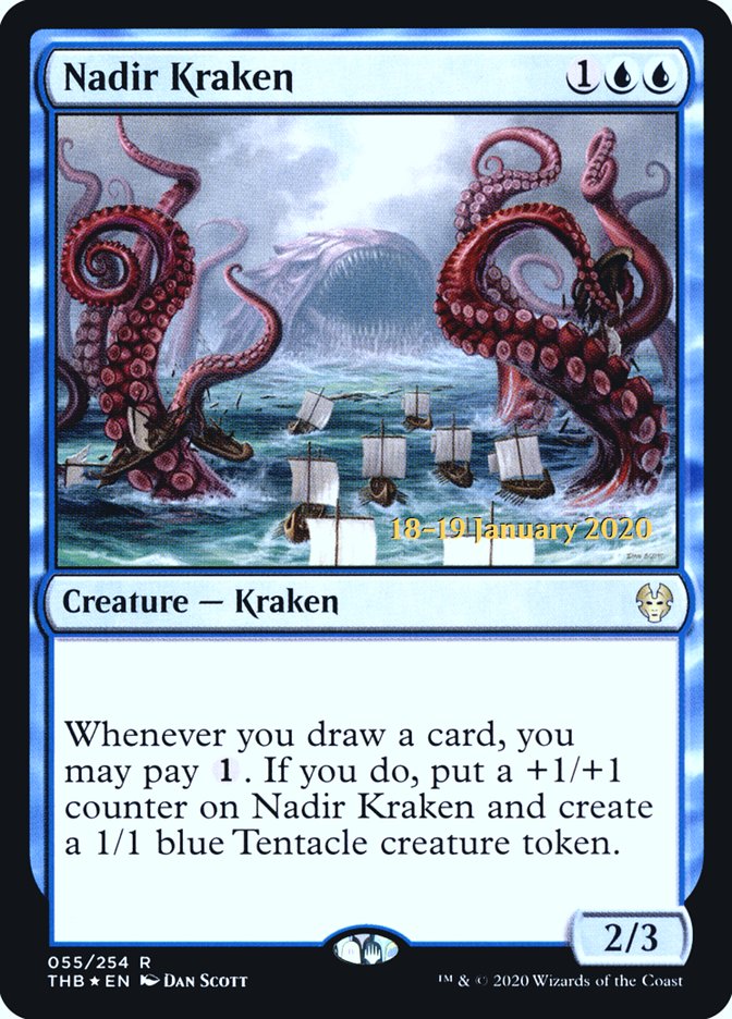 Nadir Kraken [Theros Beyond Death Prerelease Promos] | Mega City Incorporated