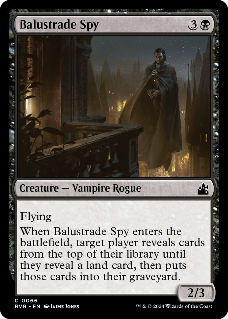 Balustrade Spy [Ravnica Remastered] | Mega City Incorporated