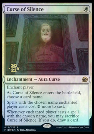 Curse of Silence [Innistrad: Midnight Hunt Prerelease Promos] | Mega City Incorporated