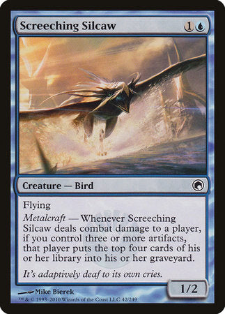 Screeching Silcaw [Scars of Mirrodin] | Mega City Incorporated