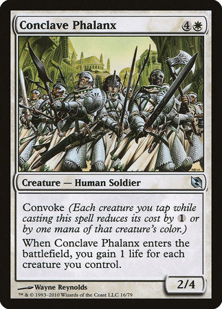 Conclave Phalanx [Duel Decks: Elspeth vs. Tezzeret] | Mega City Incorporated