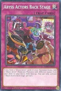 Abyss Actors Back Stage [LED3-EN055] Common | Mega City Incorporated