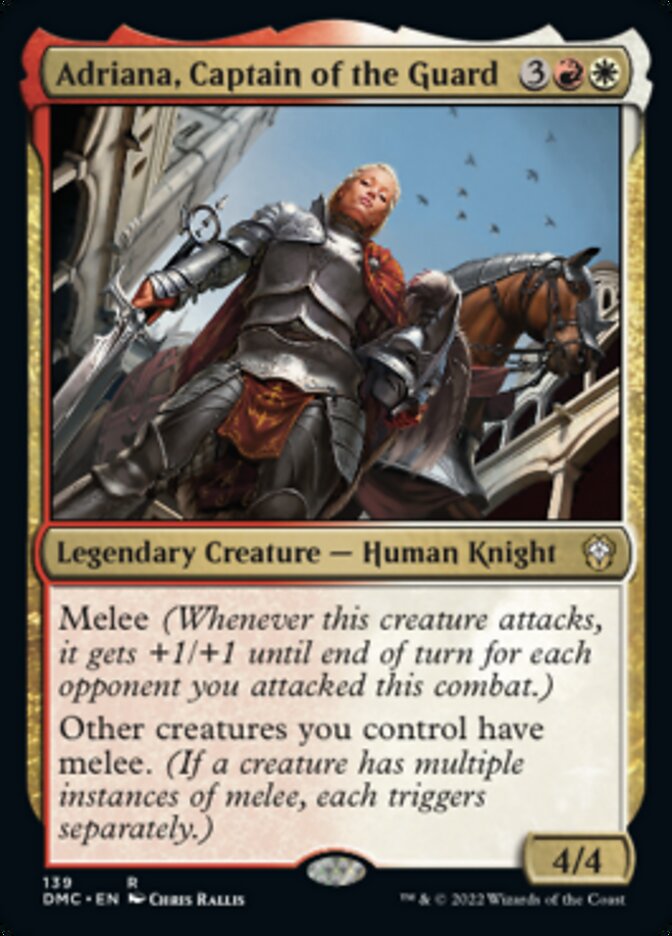 Adriana, Captain of the Guard [Dominaria United Commander] | Mega City Incorporated