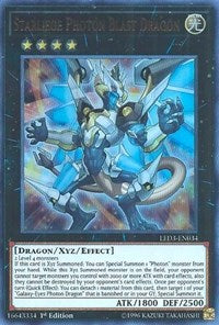 Starliege Photon Blast Dragon [LED3-EN034] Ultra Rare | Mega City Incorporated