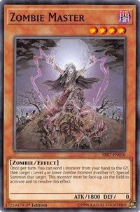 Zombie Master [SR07-EN010] Common | Mega City Incorporated