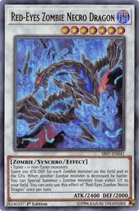 Red-Eyes Zombie Necro Dragon [SR07-EN041] Ultra Rare | Mega City Incorporated