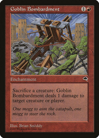 Goblin Bombardment [Tempest] | Mega City Incorporated