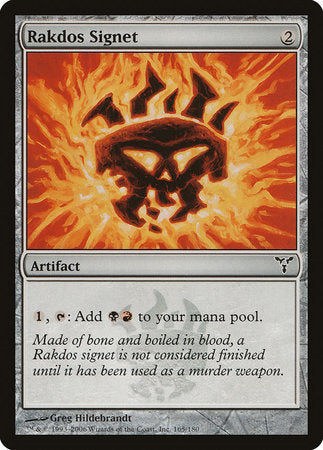 Rakdos Signet [Dissension] | Mega City Incorporated