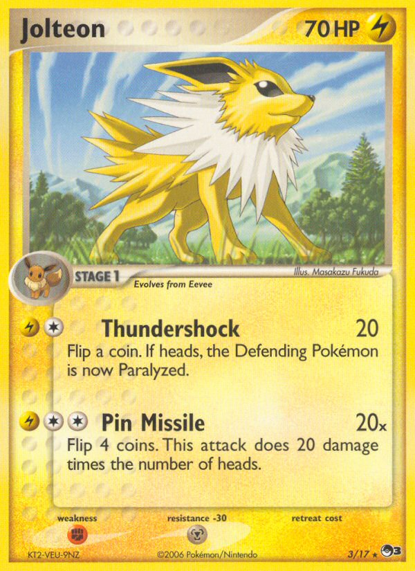 Jolteon (3/17) [POP Series 3] | Mega City Incorporated