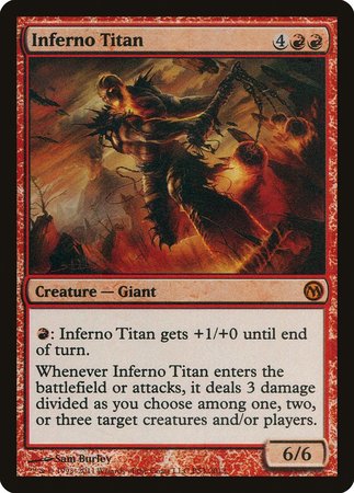 Inferno Titan [Duels of the Planeswalkers Promos 2011] | Mega City Incorporated