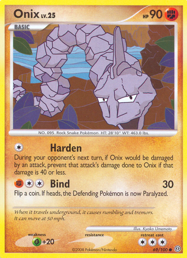 Onix (69/100) [Diamond & Pearl: Stormfront] | Mega City Incorporated