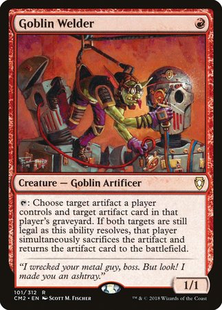 Goblin Welder [Commander Anthology Volume II] | Mega City Incorporated
