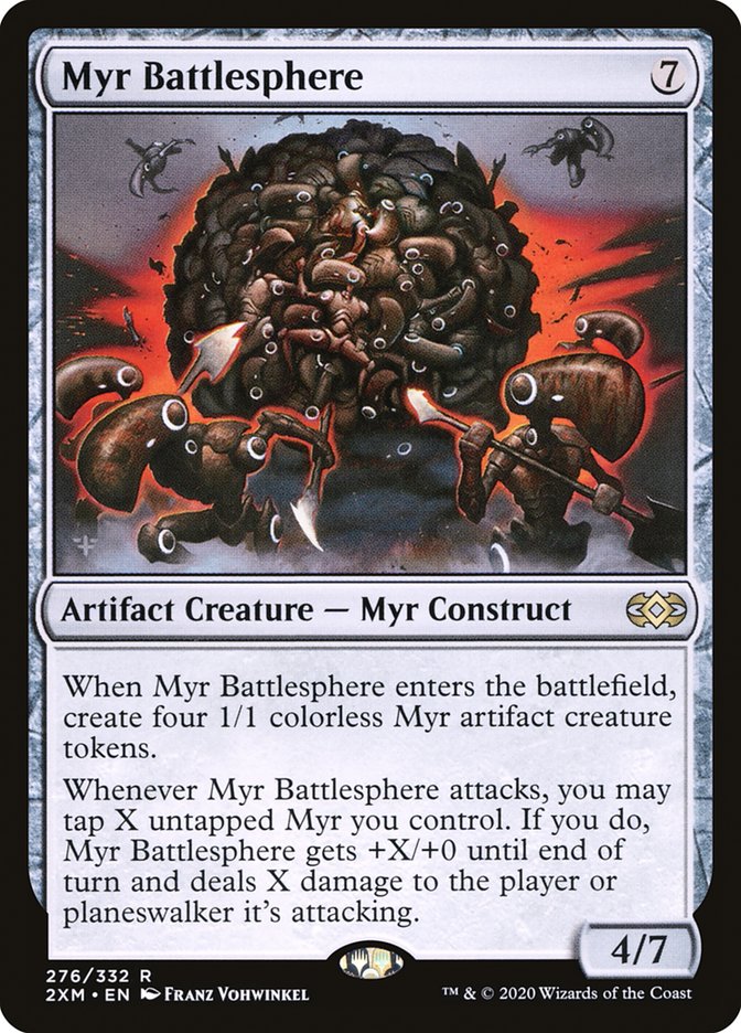 Myr Battlesphere [Double Masters] | Mega City Incorporated