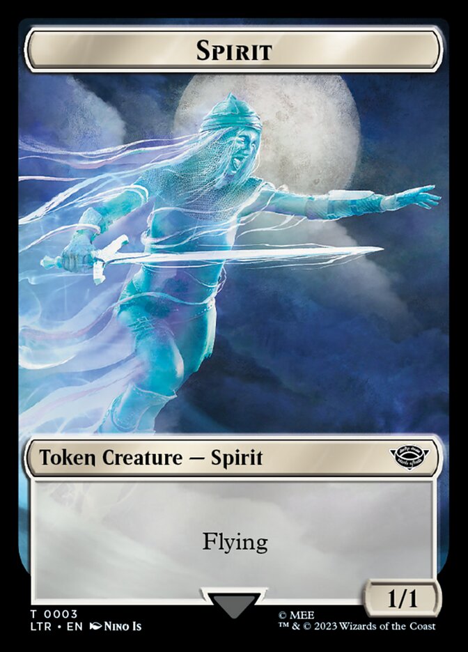 Spirit Token [The Lord of the Rings: Tales of Middle-Earth Tokens] | Mega City Incorporated