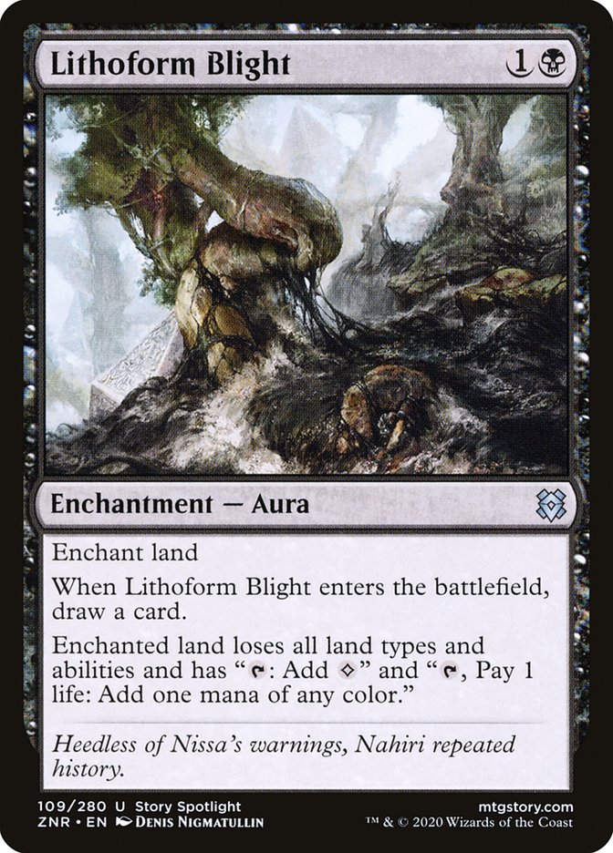 Lithoform Blight [Zendikar Rising] | Mega City Incorporated