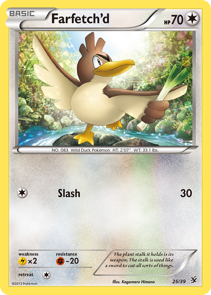 Farfetch'd (25/39) [XY: Kalos Starter Set] | Mega City Incorporated