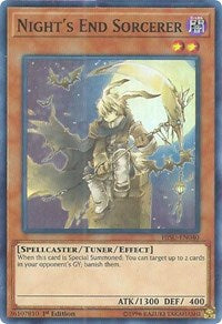 Night's End Sorcerer [HISU-EN040] Super Rare | Mega City Incorporated