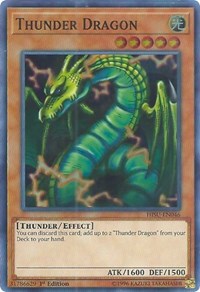 Thunder Dragon [HISU-EN046] Super Rare | Mega City Incorporated