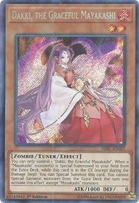 Dakki, the Graceful Mayakashi [HISU-EN027] Secret Rare | Mega City Incorporated