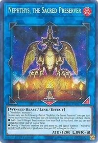 Nephthys, the Sacred Preserver [HISU-EN007] Secret Rare | Mega City Incorporated