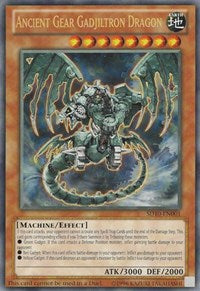 Ancient Gear Gadjiltron Dragon (Oversized) (Machine Madness) [SD10-EN001] Promo | Mega City Incorporated