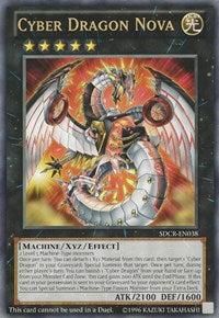 Cyber Dragon Nova (Oversized) (Machine Madness) [SDCR-EN038] Promo | Mega City Incorporated