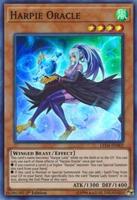 Harpie Oracle [LED4-EN002] Super Rare | Mega City Incorporated