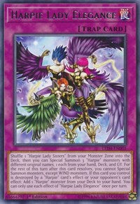 Harpie Lady Elegance [LED4-EN005] Rare | Mega City Incorporated