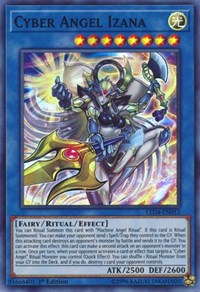 Cyber Angel Izana [LED4-EN012] Super Rare | Mega City Incorporated