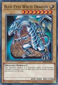 Blue-Eyes White Dragon [SS02-ENA01] Common | Mega City Incorporated