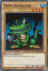 Toon Alligator [SS01-ENC02] Common | Mega City Incorporated